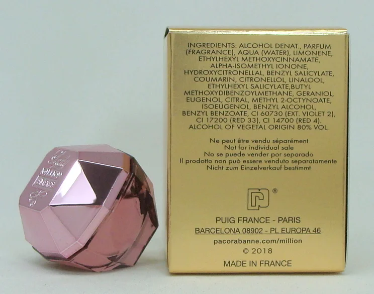 Lady Million Empire - Paco Rabanne Women’s EDP 5 ml 0.17 fl oz - Image 3