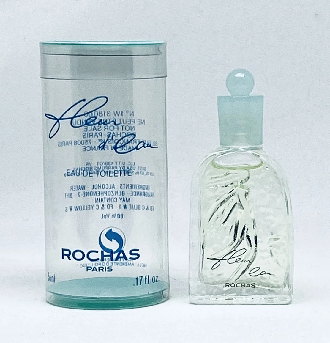 Fleur D'eau Rochas EDT Pour Femme  5 ml 0.17 fl oz