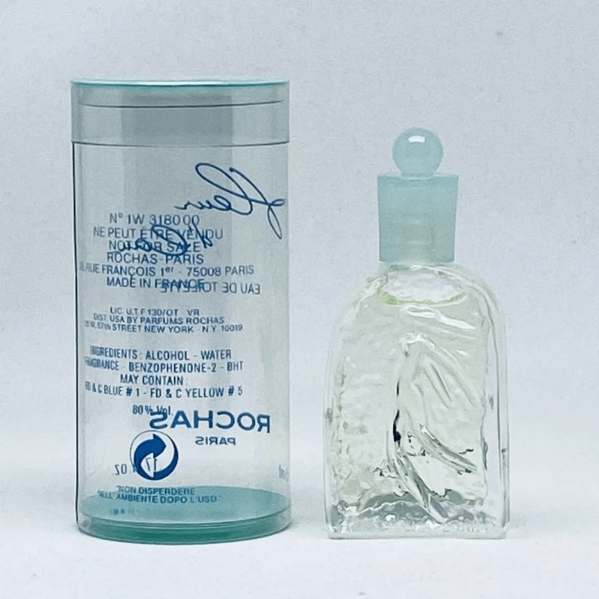 Fleur D'eau Rochas EDT Pour Femme  5 ml 0.17 fl oz - Image 2