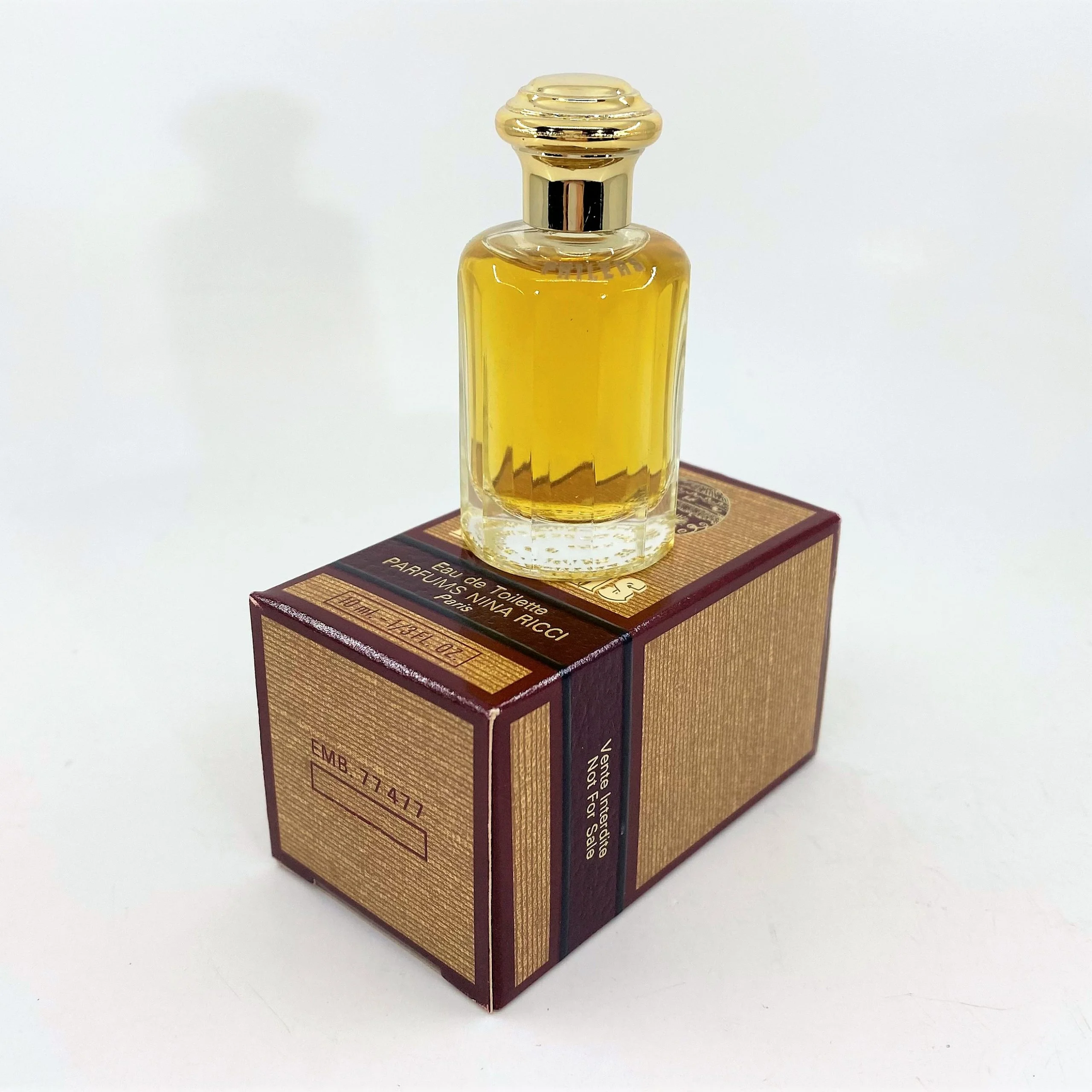 Phileas Nina Ricci EDT For Men 10 ml 0.34 fl oz Miniature - Image 2