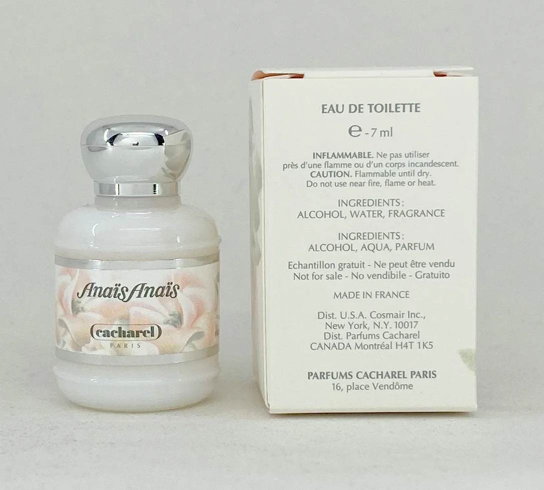 Anaïs Anaïs Women's EDT By Cacharel 7 ml 0.24 fl oz - Image 3