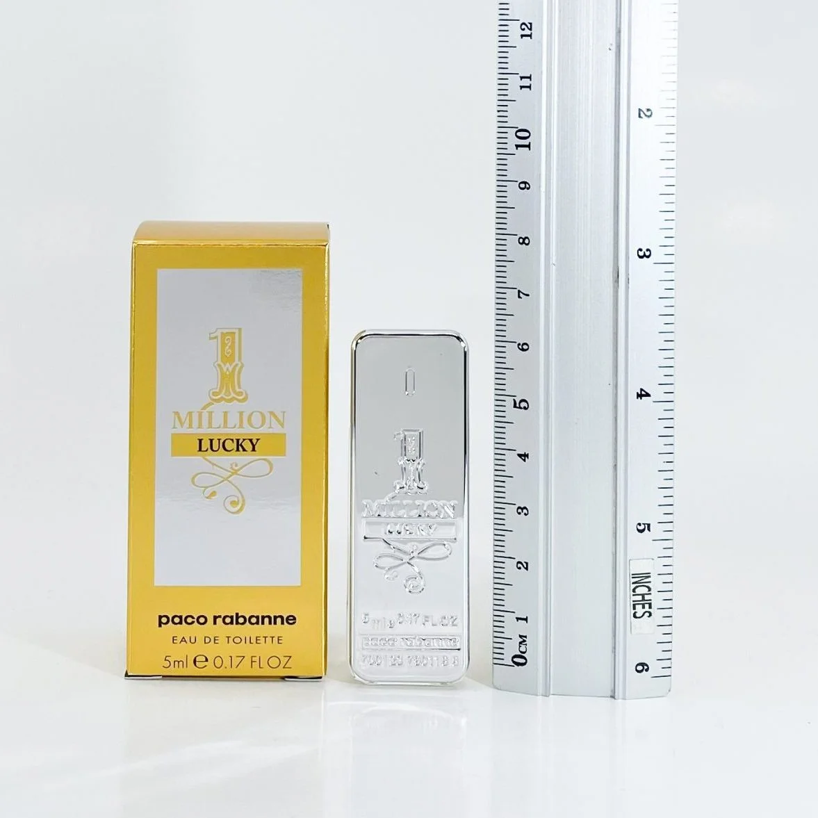 One Million Paco Rabanne Lucky EDT For Men 5 ml 0,17 fl oz - Image 4