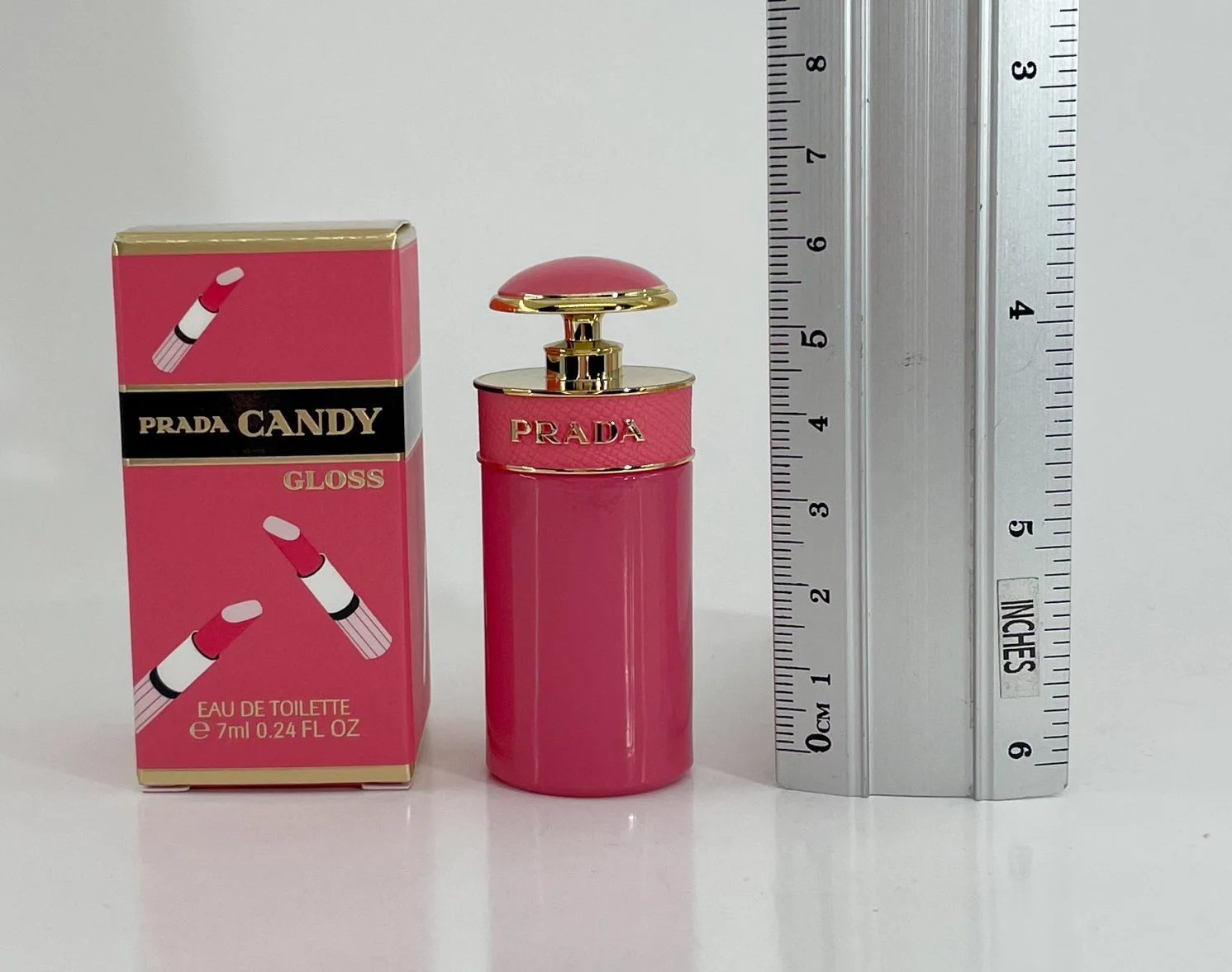 Prada Candy Gloss EDT For Women 7ml 0.24fl oz Miniature - Image 4