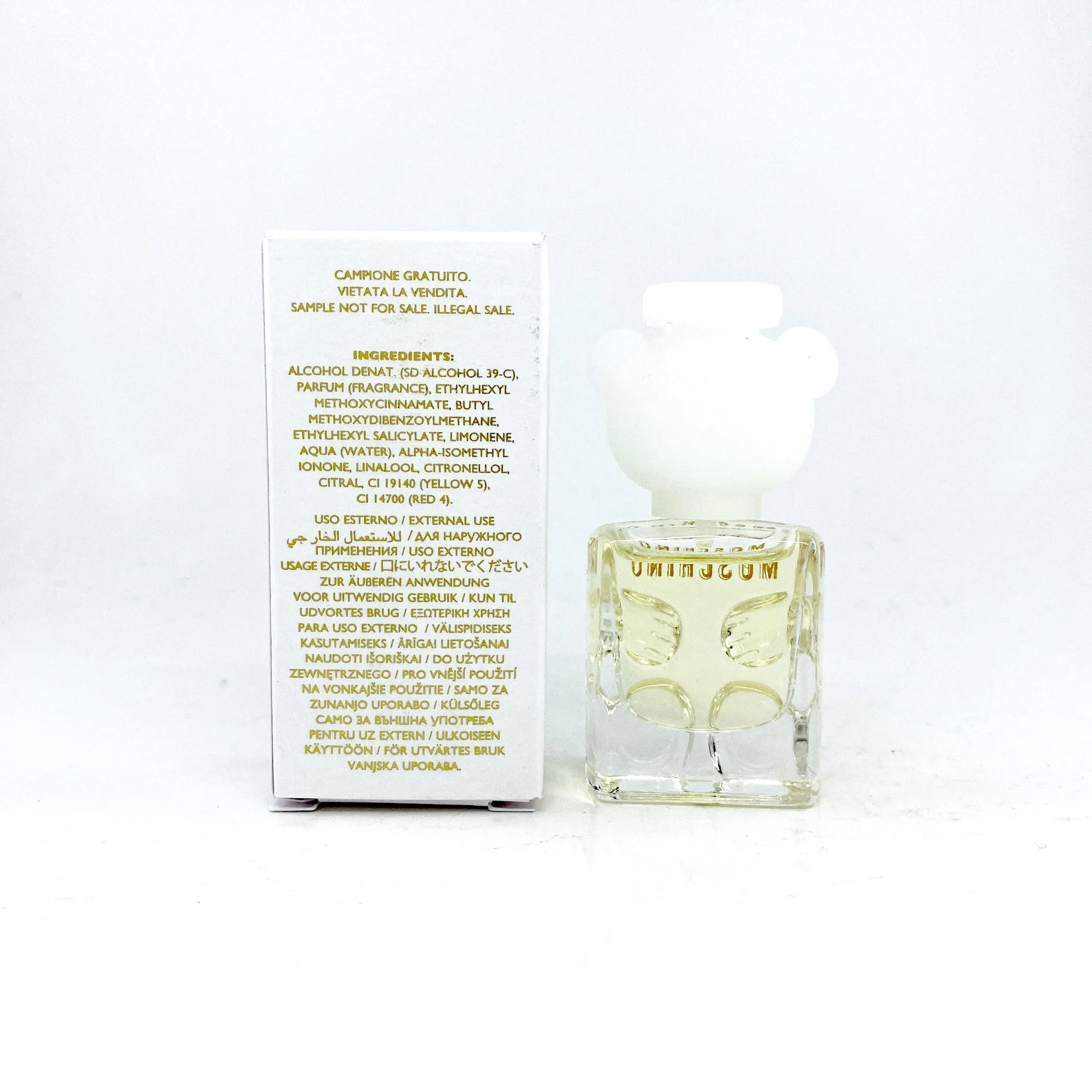 TOY 2 MOSCHINO EAU DE PARFUM FOR WOMEN 5ml 0.17 fl oz - Image 2