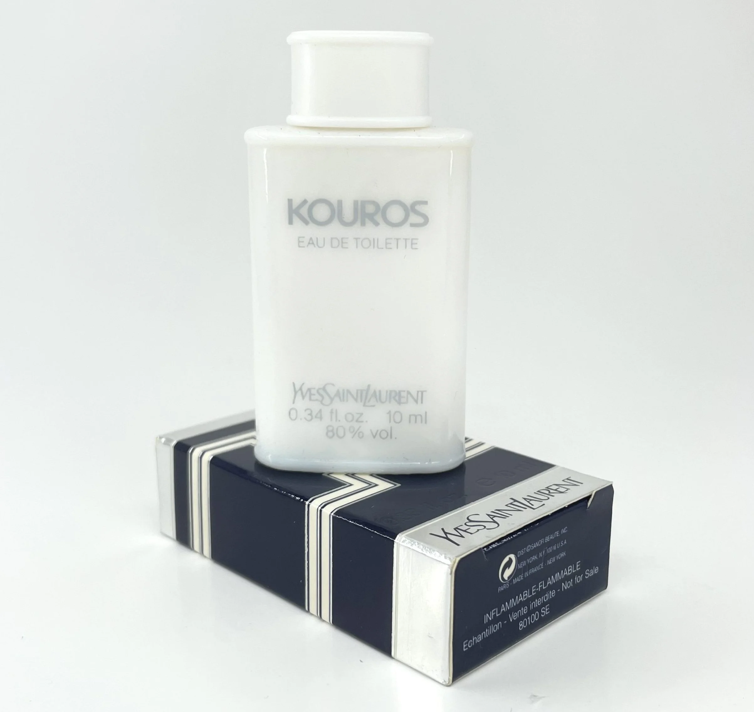 Yves Saint Laurent Kouros Eau de Toilette for men 10 ml 0.33 fl.oz. Miniperfume - Image 3