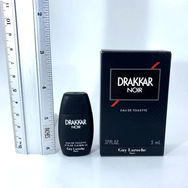 Drakkar Noir Guy Laroche Eau de Toilette 5 ml 0.17 fl.oz. Miniperfume - Image 4