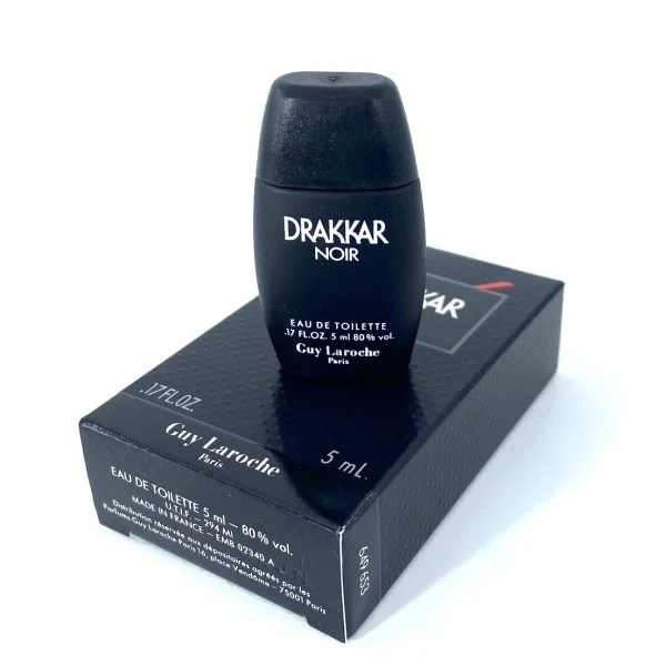 Drakkar Noir Guy Laroche Eau de Toilette 5 ml 0.17 fl.oz. Miniperfume - Image 3