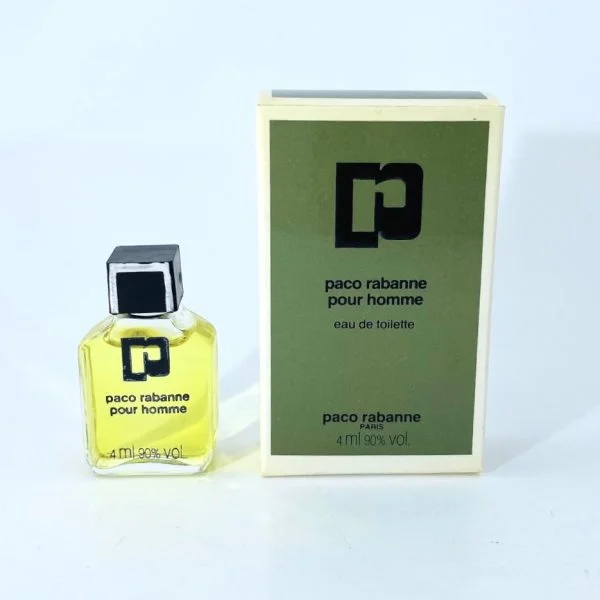 Paco Rabanne pour homme Eau de Toilette 4 ml 0.14 fl.oz. Mini Perfume