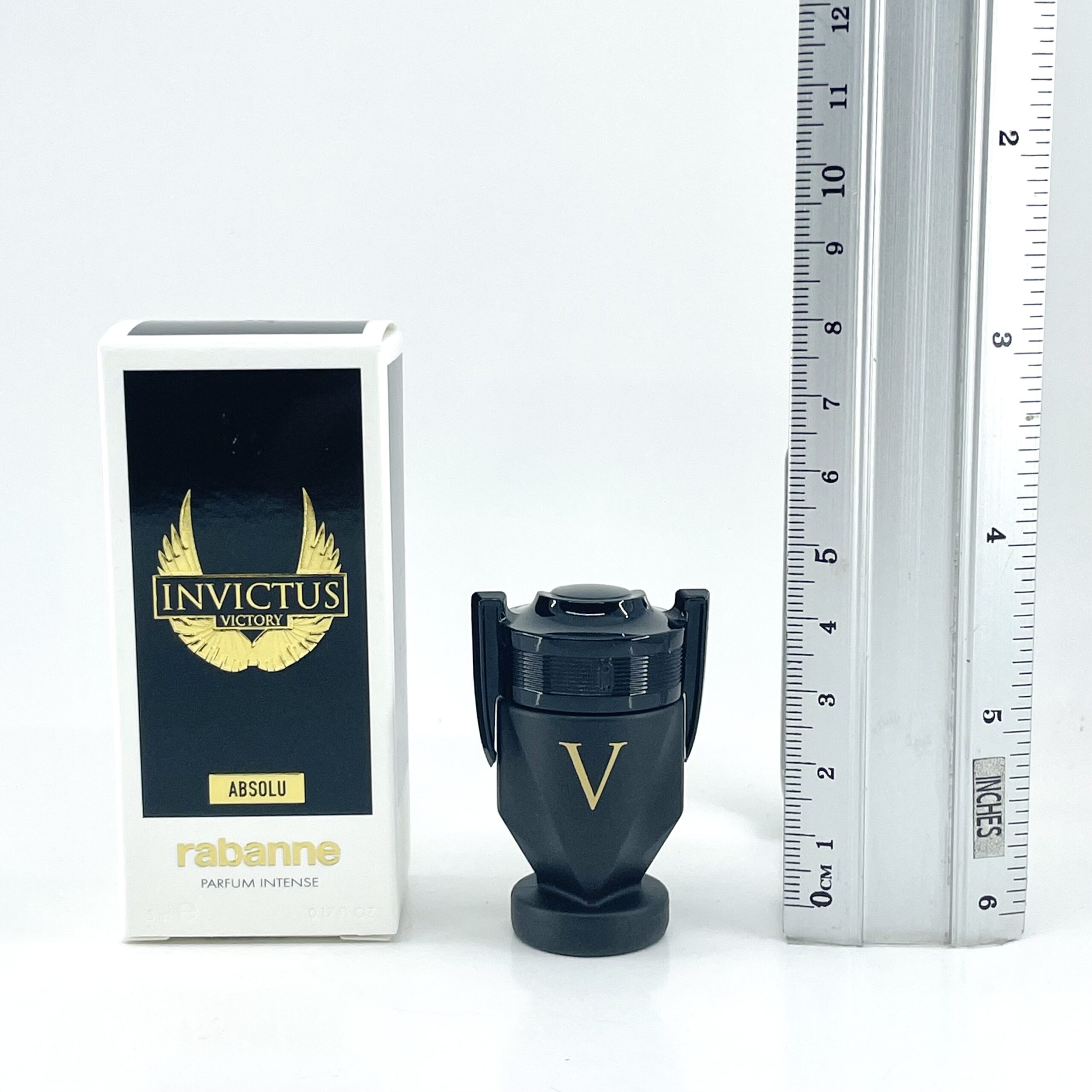 Invictus Victory Absolu Parfum Paco Rabanne Parfum Intense 5 ml 0.17 fl.oz. Miniperfume - Image 4