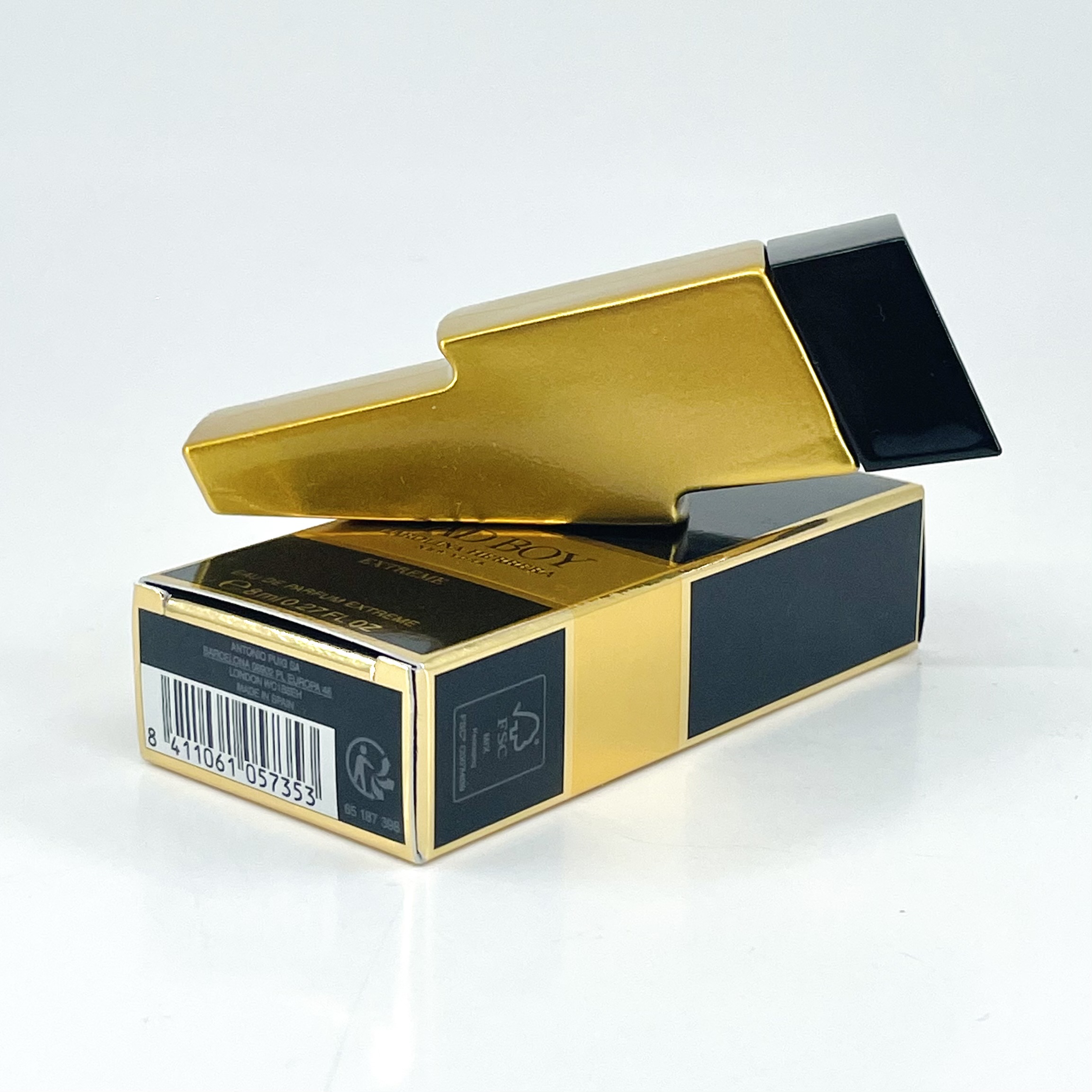 Bad Boy Extreme Carolina Herrera EDP Extreme 8 ml 0.27 fl.oz. Miniperfume - Image 3