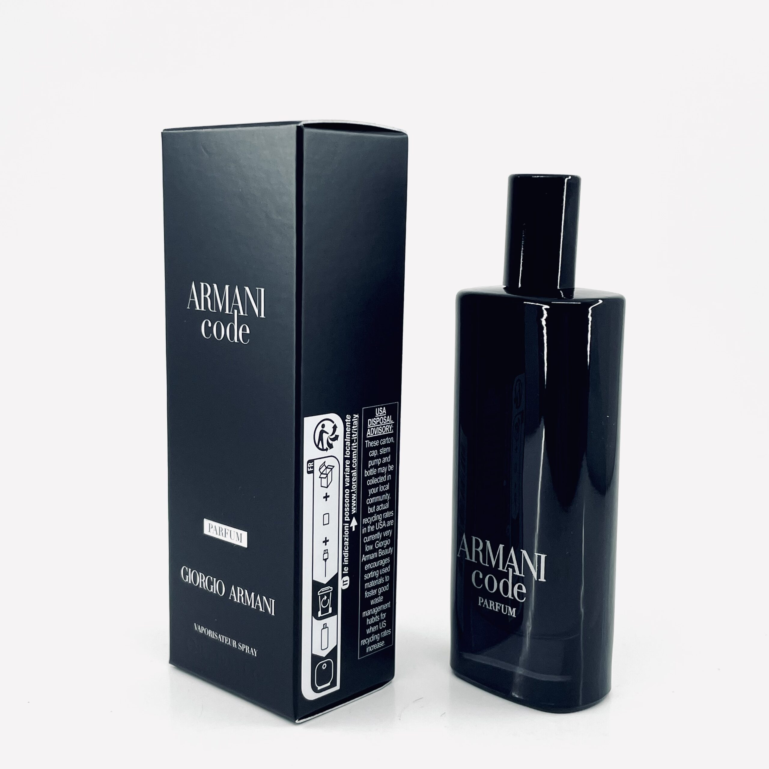 Armani Code Parfum Vaporisateur Spray 15 ml 0.5 fl.oz. Giorgio Armani - Image 3