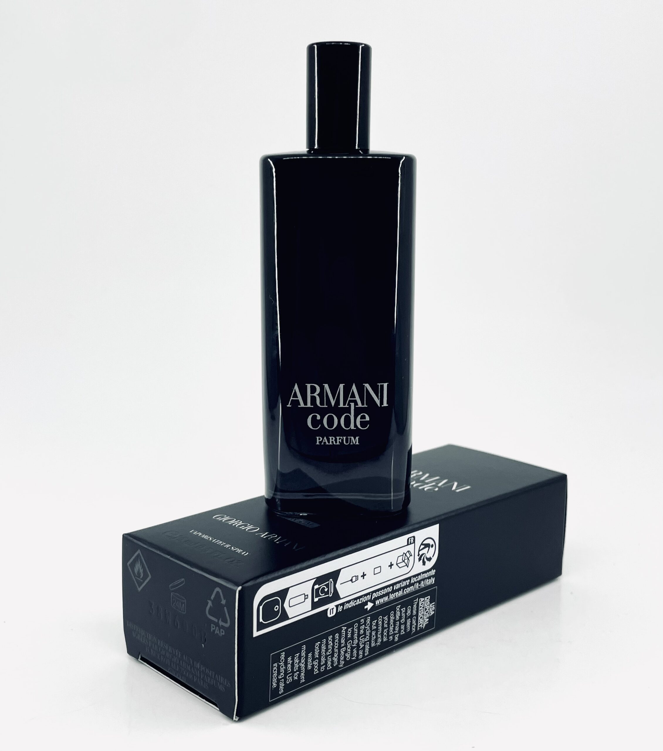Armani Code Parfum Vaporisateur Spray 15 ml 0.5 fl.oz. Giorgio Armani - Image 4