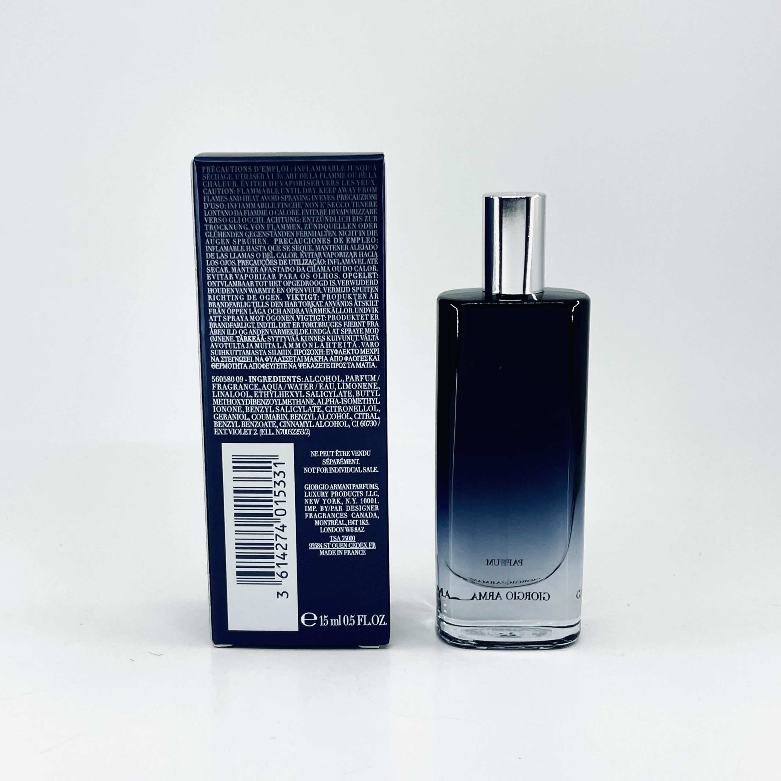 Acqua di Gio Profondo Parfum Vaporisateur Spray 15 ml 0.5 fl.oz. Giorgio Armani - Image 2