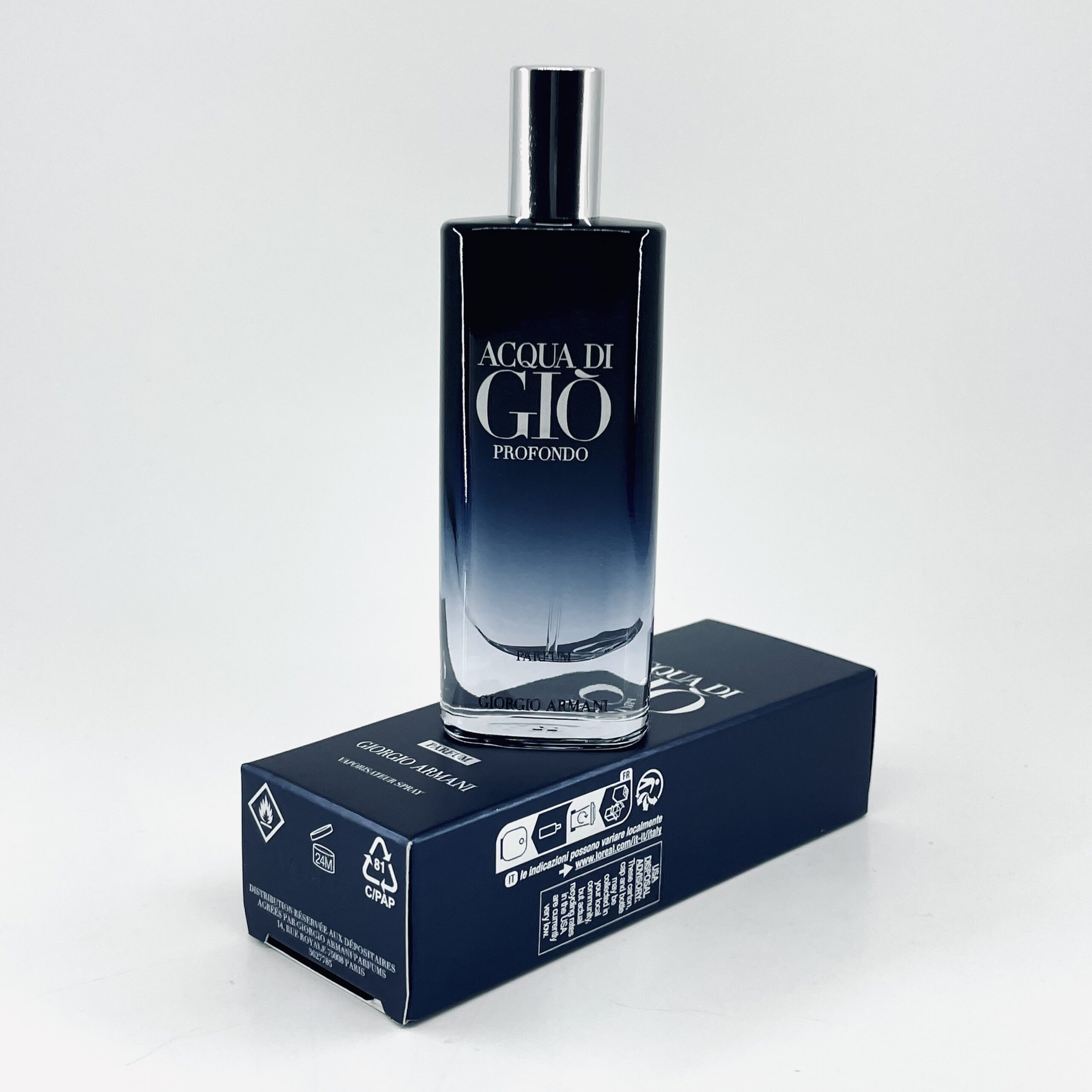 Acqua di Gio Profondo Parfum Vaporisateur Spray 15 ml 0.5 fl.oz. Giorgio Armani - Image 4