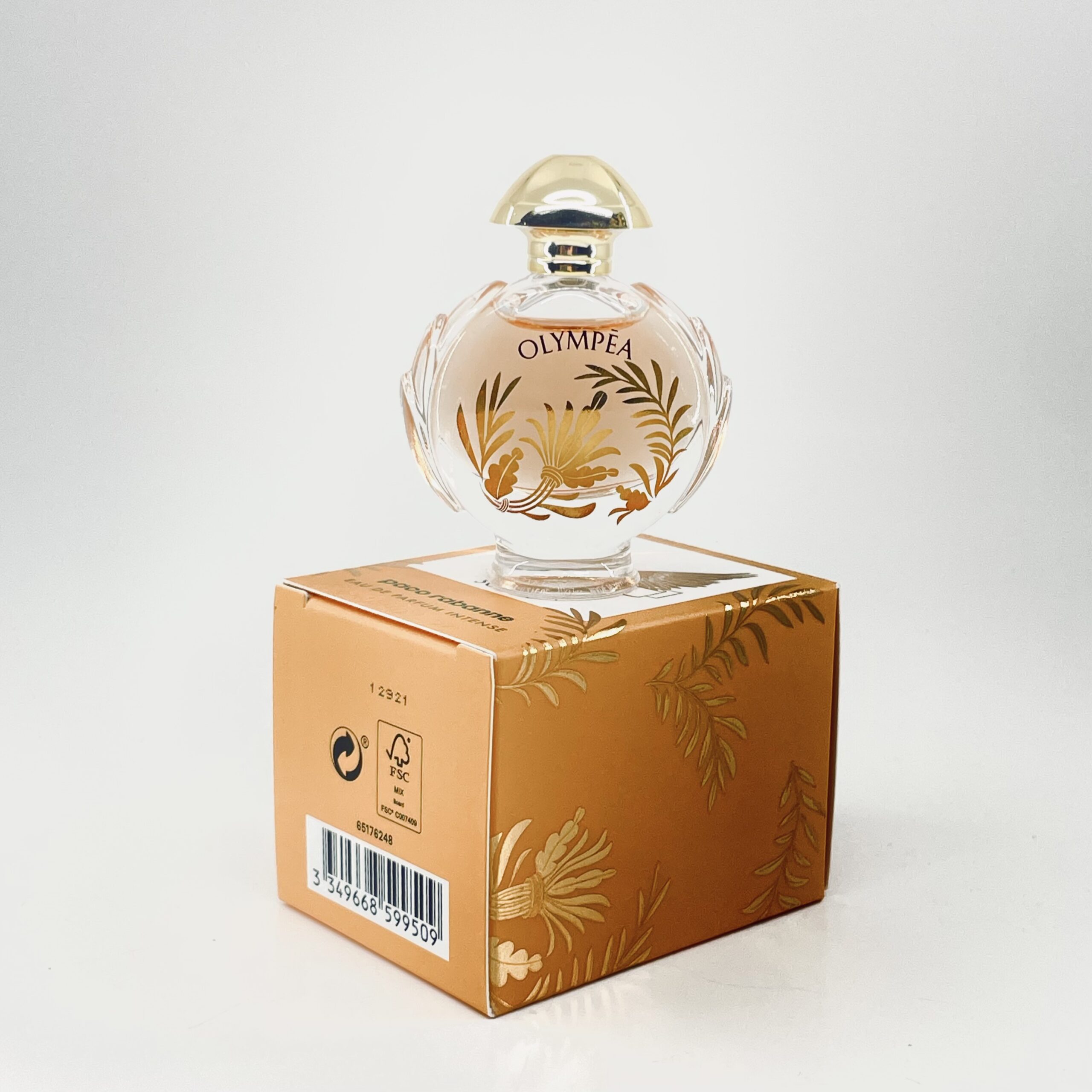 Olympea Solar Paco Rabanne EDP Intense 6 ml 0.20 fl.oz Miniperfume - Image 3