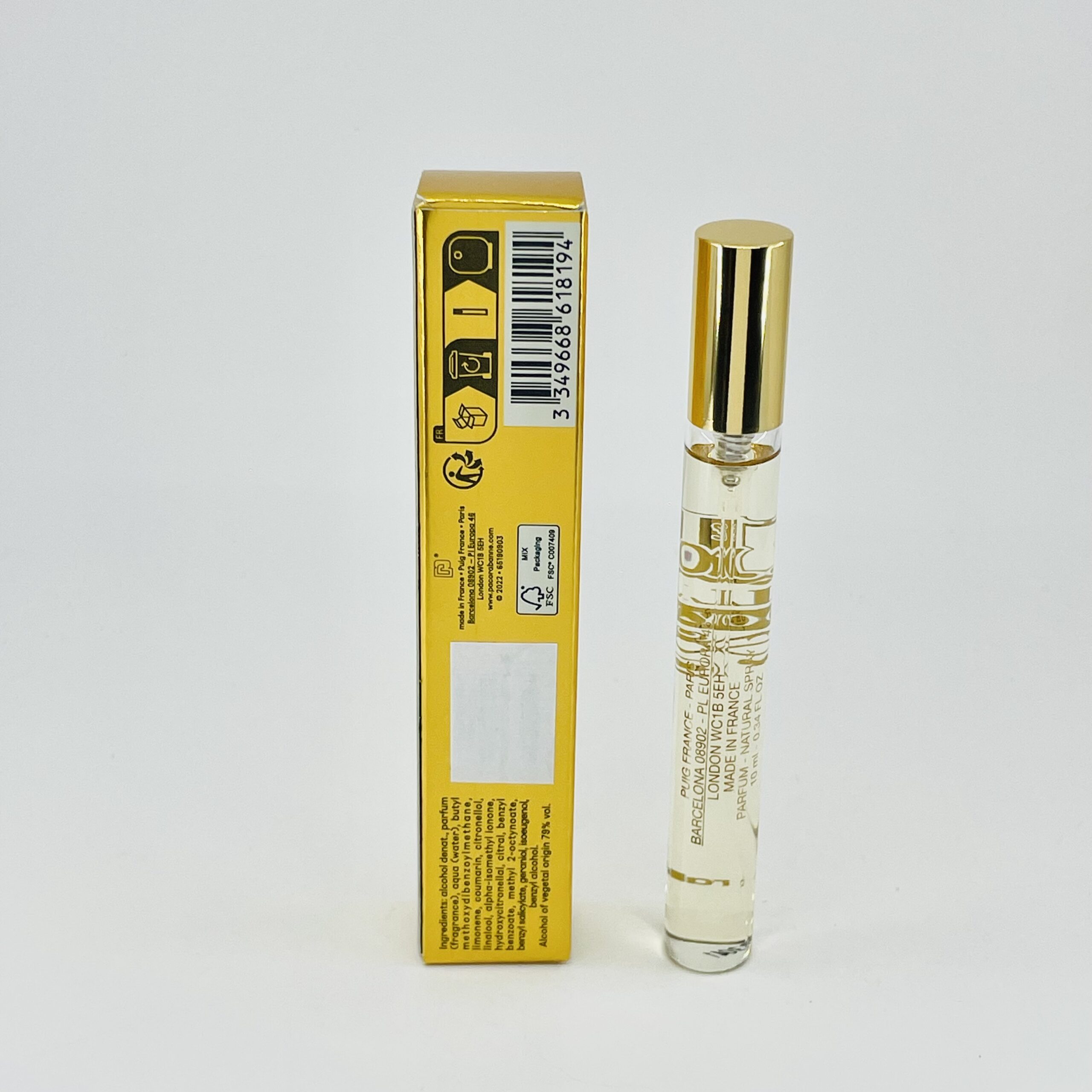 1 Million Royal Parfum Natural Spray Paco Rabanne 10 ml 0.34 fl.oz - Image 3