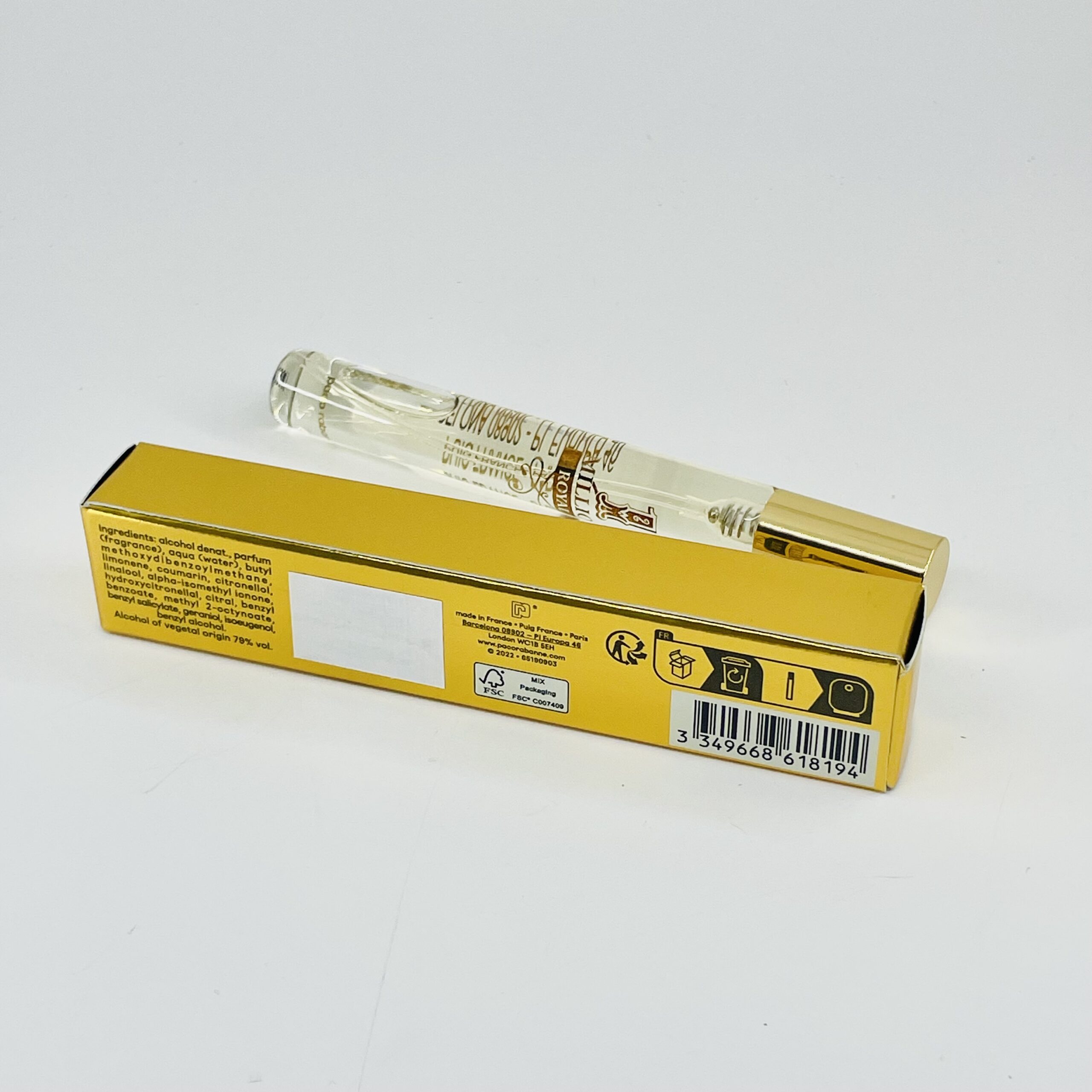 1 Million Royal Parfum Natural Spray Paco Rabanne 10 ml 0.34 fl.oz - Image 2